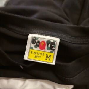 Bape A Bathing Ape X Coach Black T-Shirt Collab Sz. Medium Contemporary Trendy